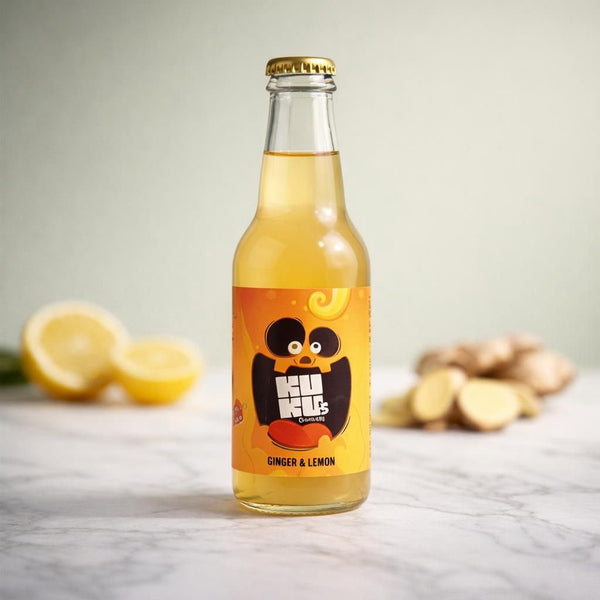 KUKU'S Ginger & Lemon Water Kefir (200mL)