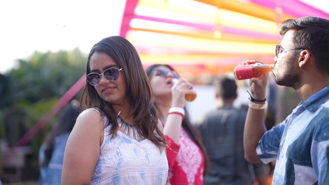 Festival crowd enjoying Kukus